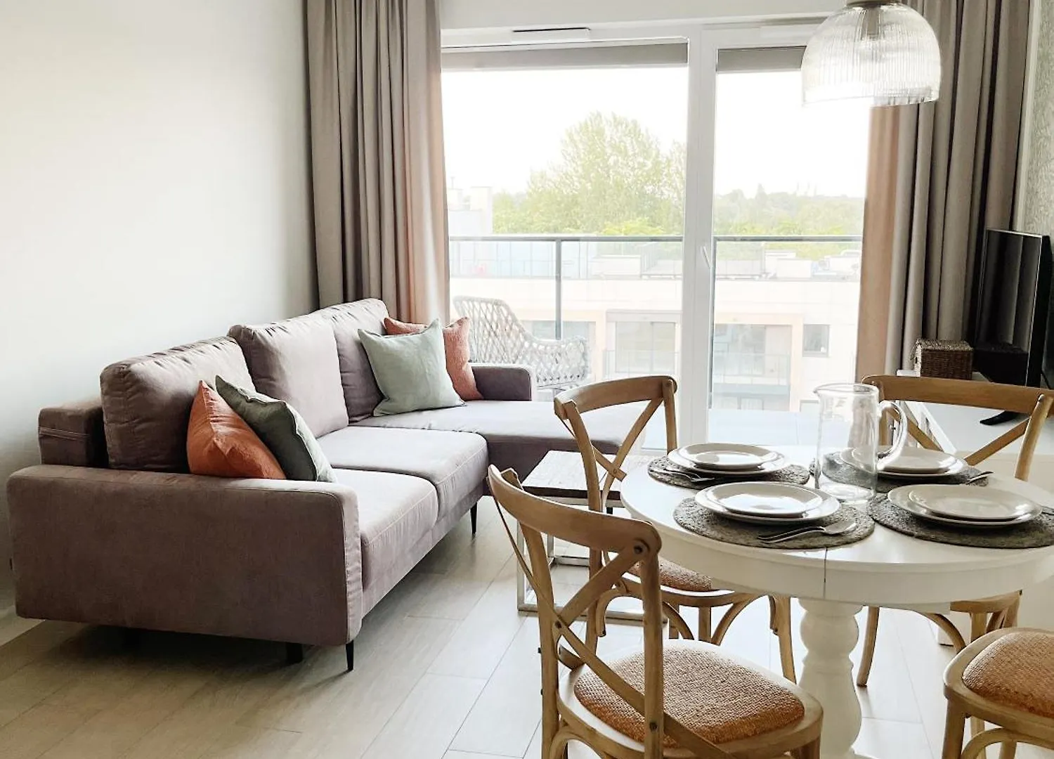 Apartment Ferienwohnung Apartament Olive Garden Danzig